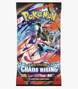 Mega Evolution Chaos Rising Booster Pack - Live