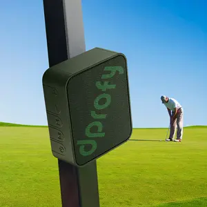 Dprofy Magnetic Golf Speaker, Golf Cart Speakers, IPX6 Waterproof, TWS Pairing, BT 5.4, 24H Playtime, TF Card Input, Portable Wireless Speaker Also for Home/Party/Outdoor/Beach