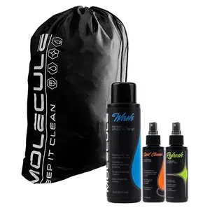 Molecule Performance Apparel Care Kit – Stain-Fighting Wash 16oz, Refresh Spray 4oz, Spot Cleaner & Laundry Bag for Active Gear & Household Cleaning- Keeps Activewear Fresh & Eliminate Stink