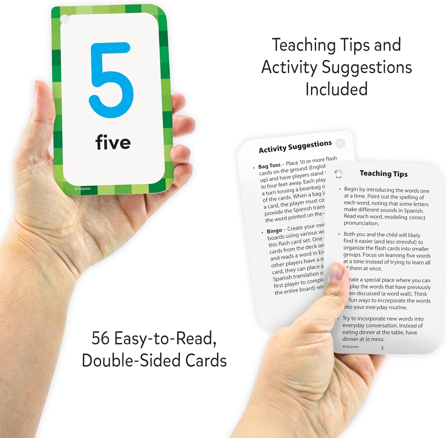 Mother's Day Everyday Words English/Spanish Flash Cards