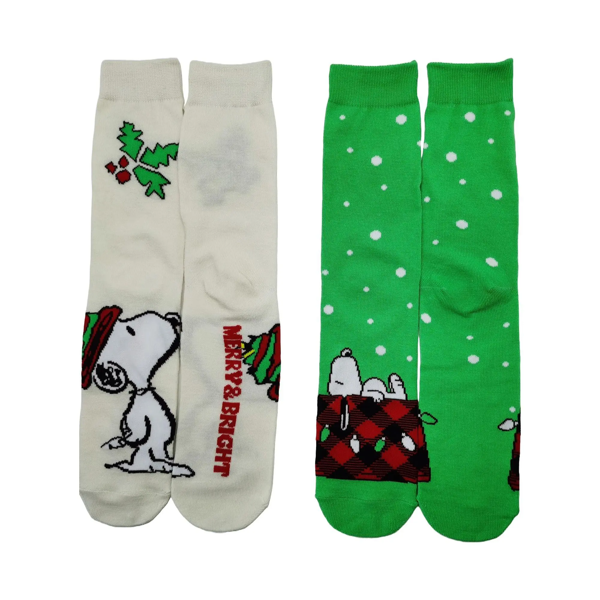 Men's Character Holiday Crew Sock Set - 2 Pair Men's Character Holiday Crew Sock Set - 2 Pair