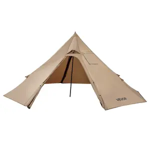 VEVOR Hot Tent for 2 Persons, Portable Winter Tipi Tent with Stove Jack, Waterproof Camping Tents,  Lightweight 4 Season Shelter Tents for Hiking Fishing Backpacking, S Size