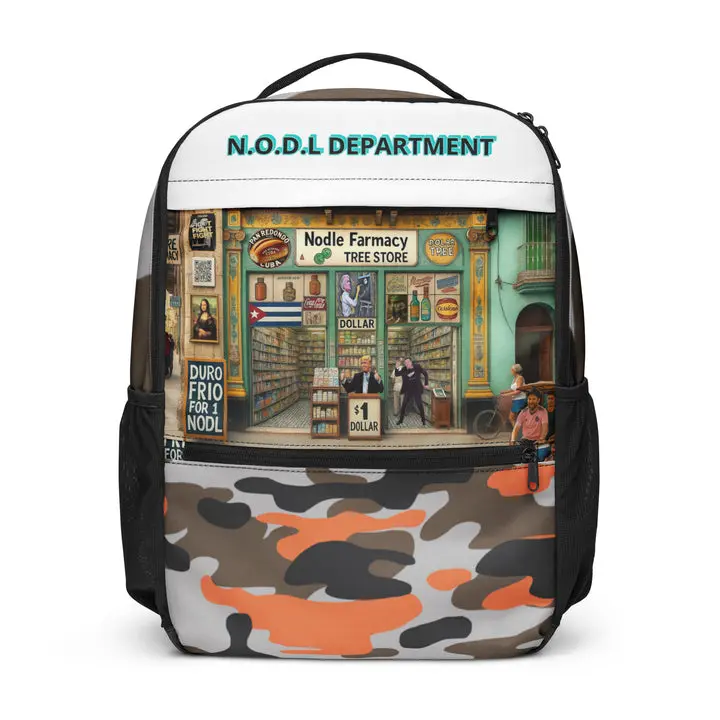 Utility backpack N.O.D.L DEPARTMENT By Nodle Farmacy