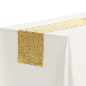 REGALWOVEN 1 Pack Glitter Sequin Fabric Runner Shiny Table Decorations