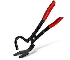 Exhaust pipe hanger removal tool - Exhaust pipe hanger and rubber bracket separation pliers - Compatible with all exhaust pipe rubber hangers