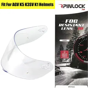 For AGV K5 K3SV K1 Helmets Full Face Anti Fog Film K5 Motorcycle Helmet Motorcycle Helmet Accessories Visor Anti Fog Sticker