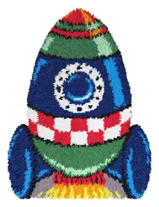 Latch hook rug kit "Spaceship" 4187