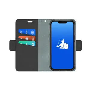 iPhone X Series EMF Blocking Wallet Case with 5G Radiation Protection