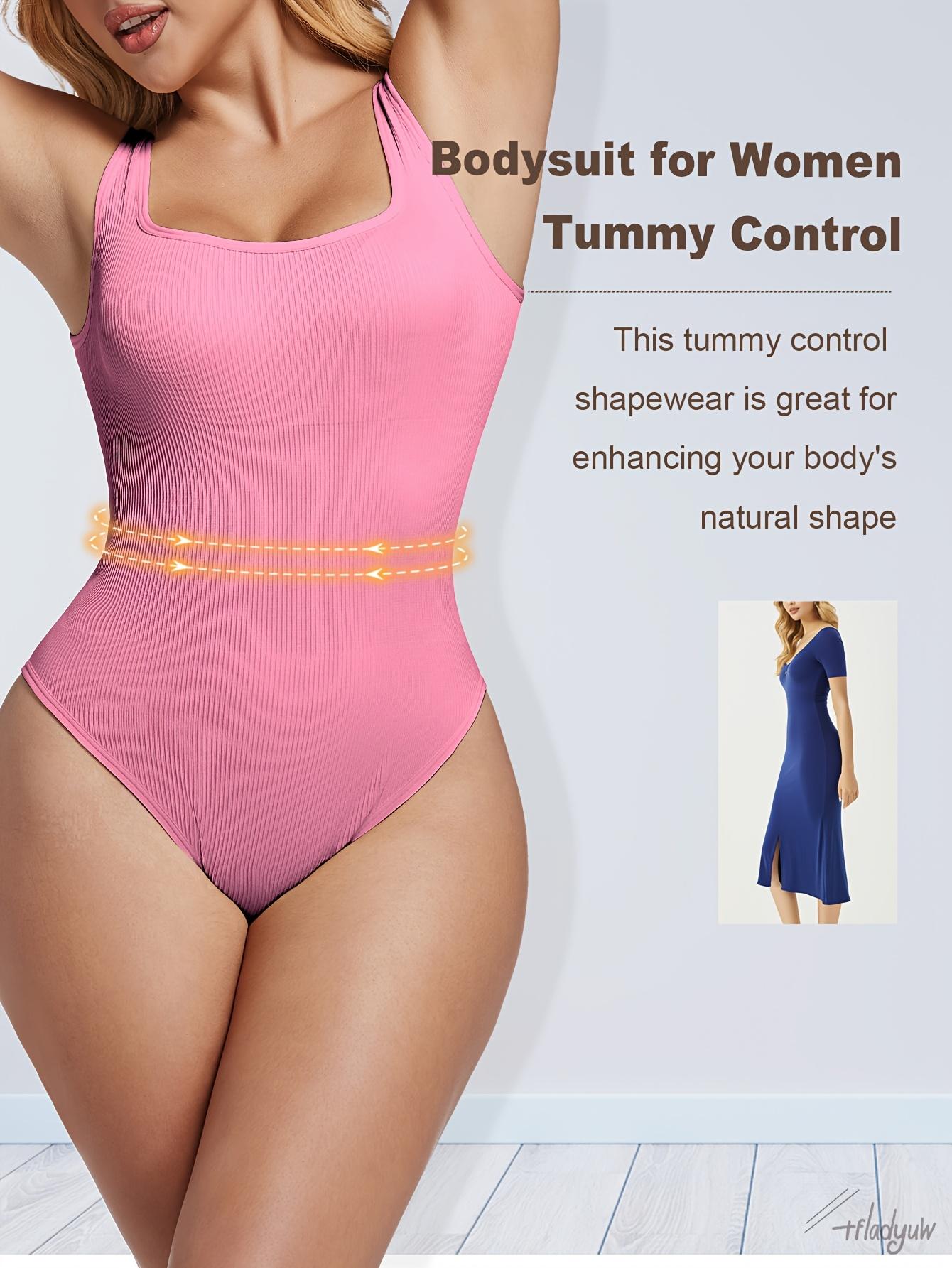 Spring and summer solid color square neck Women's body shaping briefs, bodysuits bodysuits tummy lifting and hip lifting sexy vest square neck threaded briefs comfortable body shaping bodysuits