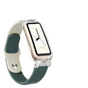 Compatible with Huawei Band 10/9/8, official Band 7 strap, sports reverse buckle silicone, Honor 9 niche smart