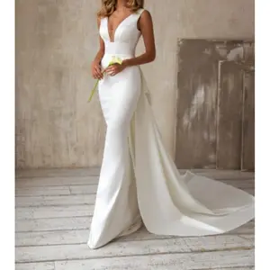 Women's Dress Sexy V-Sleeveless Tail Wedding Long natalie reynolds prom sheath tems white casual man new girl cece beginning boutique granny Tie-Front A-Line Denim Mini carrie bradshaw grey modest atheart teaser pink Embroidered Laced Tulle Bib
