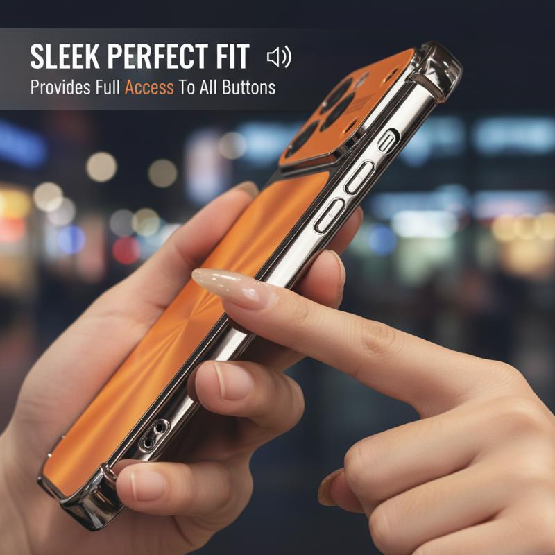 Quad-corner Drop-proof CD-texture Case for iPhone 17Promax