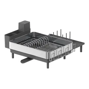 SONGMICS Dish Drying Rack, Expandable Dish Dryer for Kitchen Counter SONGMICS Dish Drying Rack, Expandable Dish Dryer for Kitchen Counter