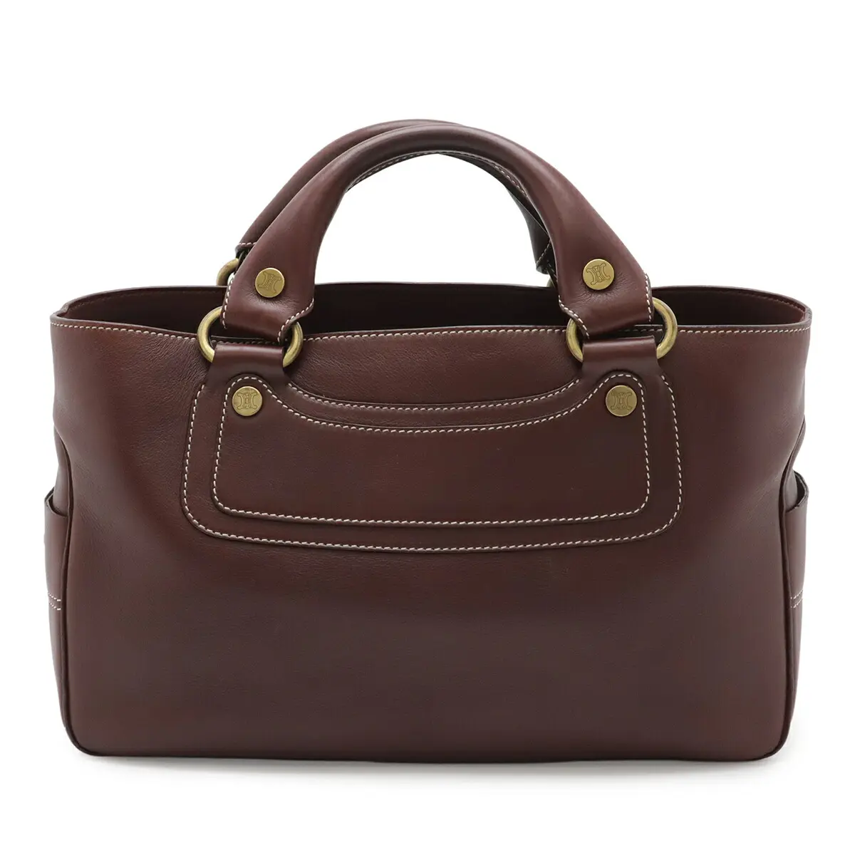 Pre-owned Celine Calfskin Tote Bags Leather Handbag