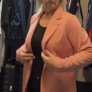 Women's Solid Button Lapel Neck Open Front Fitted Blazer, Casual Long Sleeve Outerwear for Spring & Fall, Ladies Clothes for Work Office Business Womenswear