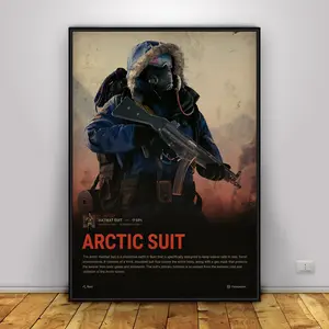 Rust Game Poster | Wall Art | Wall Prints | Home Decor | Kraft Paper Print | Gift Poster | Game Poster EDD