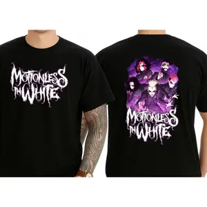 Motionless In White Band Shirt, Rock Bank T-Shirt, Unisex Shirt, Gift For Fan, For Men, For Women, Full Size, Full Color