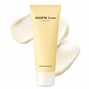 SOLID IN Ceramide Cream 70ml (2.36 fl. oz.) | Ceramide Moisturizer for Healthy Skin Barrier, Soothing, Nourishing