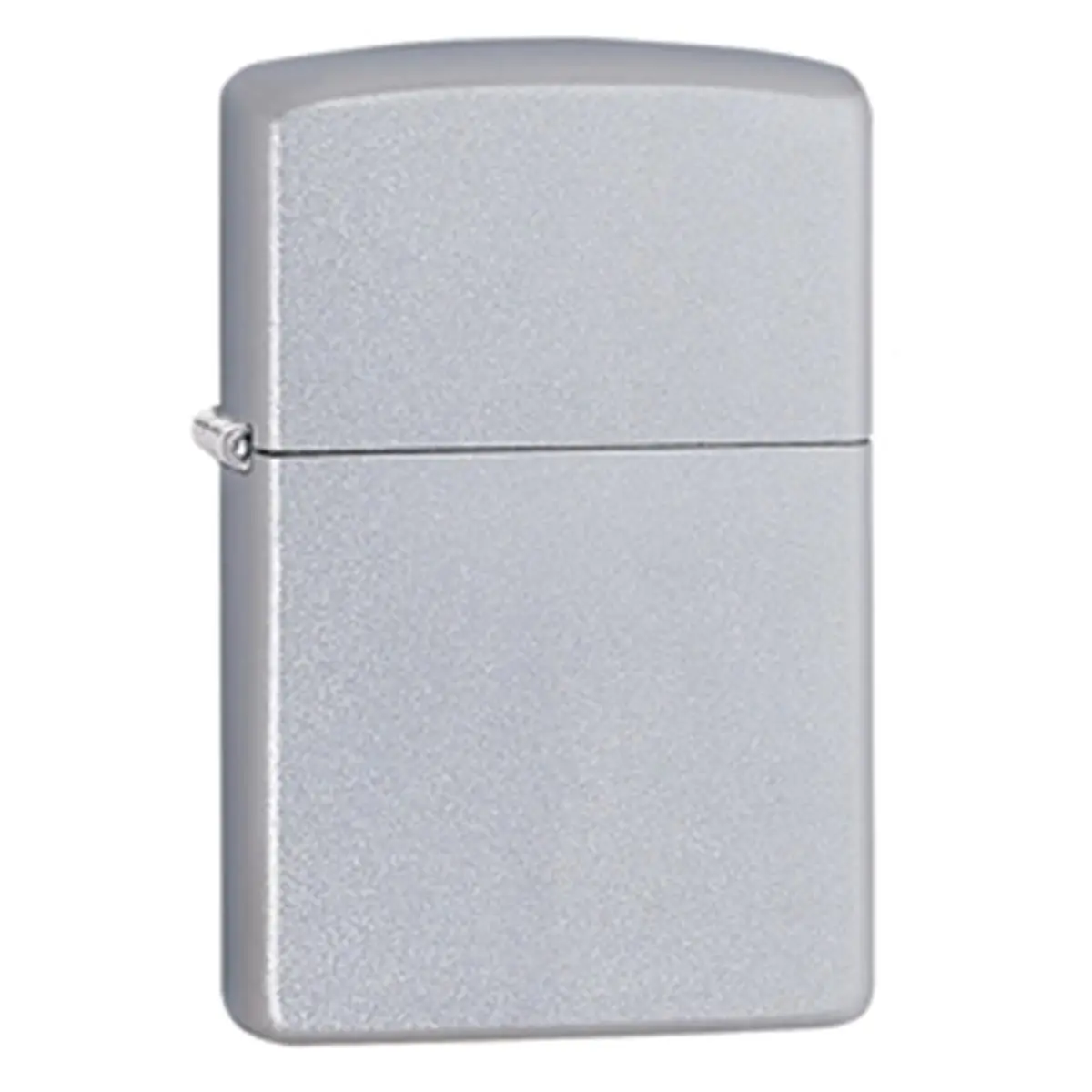 Zippo Windproof Satin Chrome Flint Lighter with Signature Click Mechanism, Decorative Car Interior Accessory for Automotive & Motorcycle Use