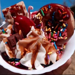 Hot Fudge Sundae Candle| Food Candle| Ice Cream Replica| Faux Food