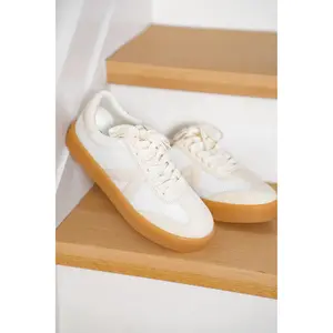 MIA Low Top Mesh Sneaker with V Design