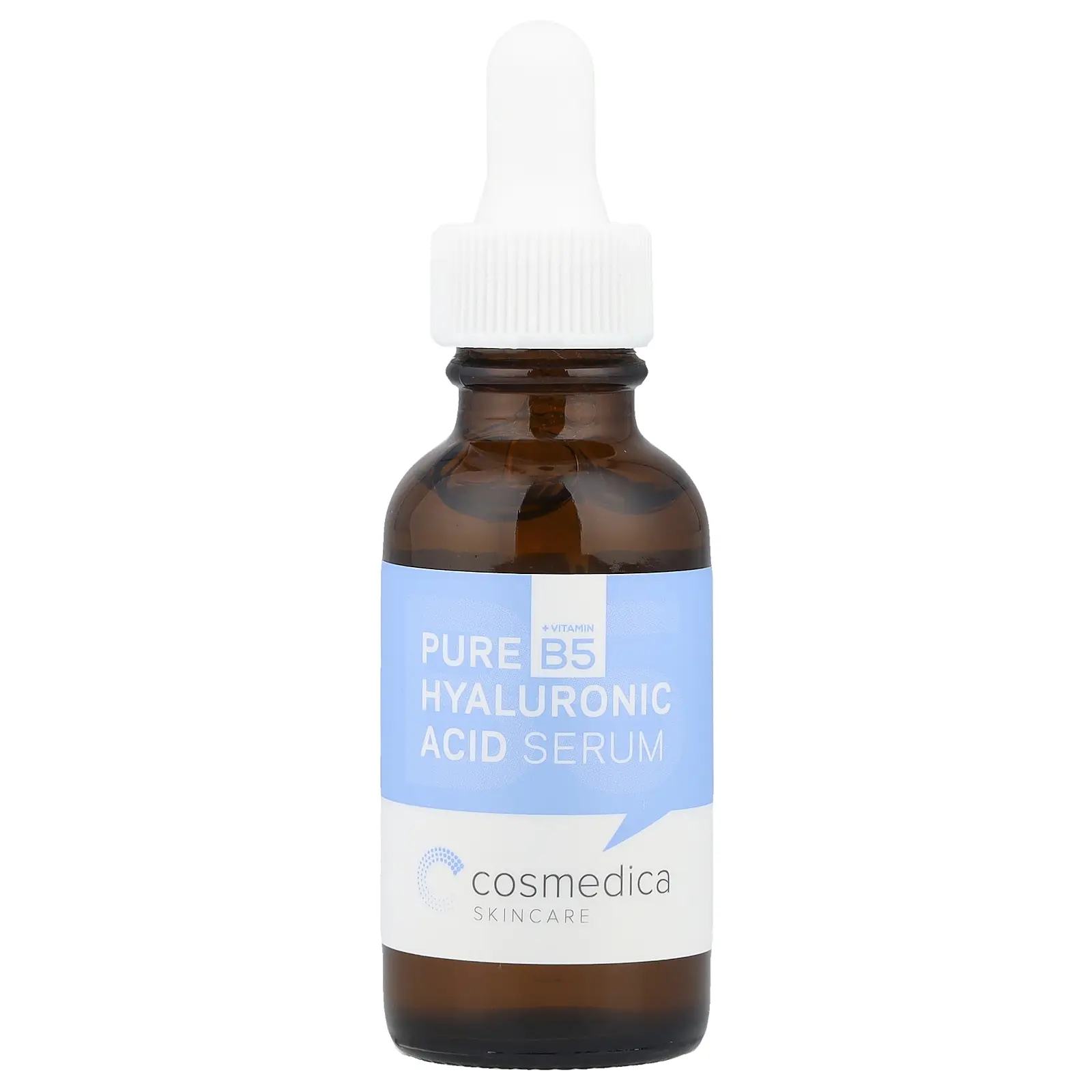 Cosmedica Skincare Pure Hyaluronic Acid Serum + Vitamin B5, 1 oz (30 ml)