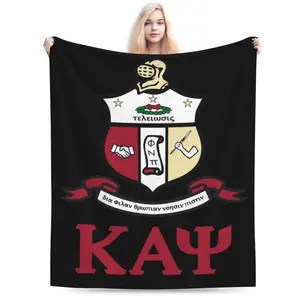 Fashion Blanket Kappa Alpha Psi Ultra-Soft Micro Fleece Living Room/Bedroom Warm Blanket 60"X50"