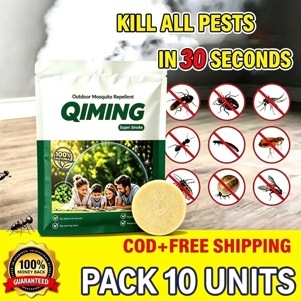 10-Pack Disposable Mosquito Smoke Bombs – Instant Heavy Smoke Pest Control Foggers for Indoor & Outdoor Deep Fumigation