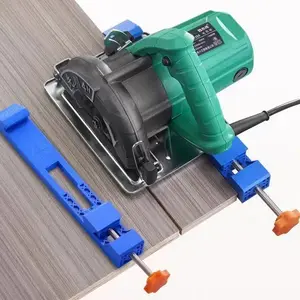 High-quality Adjustable Cutting Machine Base Guide Rail ABS Circular Saw Milling Positioning Clamps Lock The Cutter Base