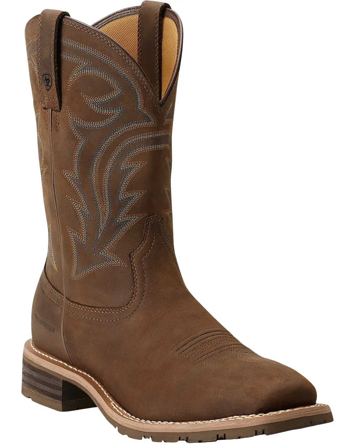 Ariat Men's Hybrid Rancher Waterproof Pull On Work Boot Square Toe - 10014067