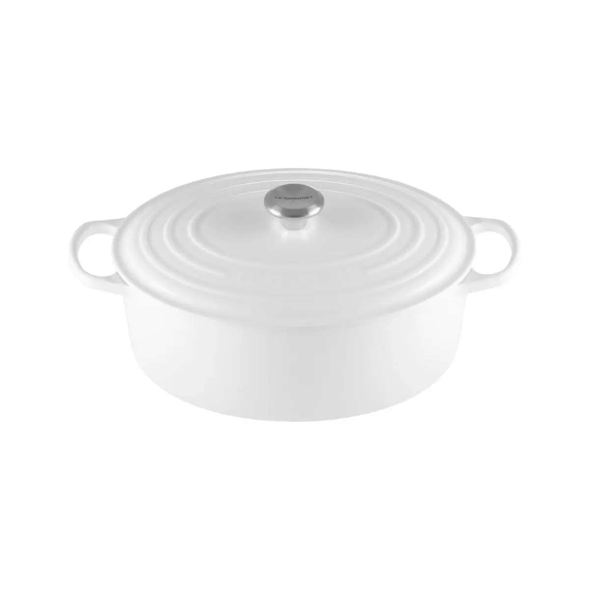 Le Creuset Signature 8 Qt. Oval Dutch Oven | White
