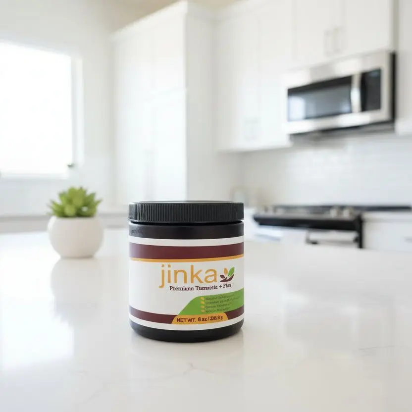 8 oz jar Jinka Premium Turmeric  Plus Paste