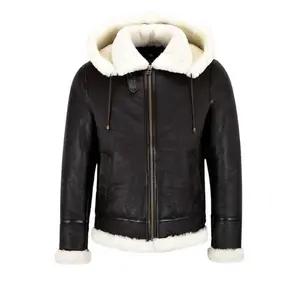 Watson B3 Brown Leather Bomber Jacket