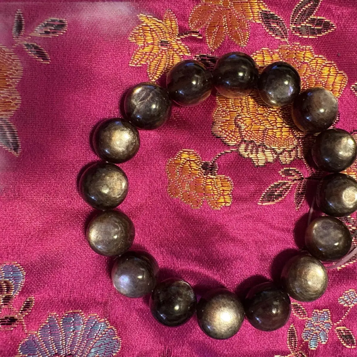 Purple Lepidolite Crystal Bracelet