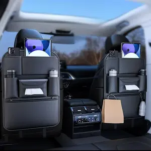 Car Backseat Storage Bag, Car Seat Back Storage Bag, Vehicle Tissues Holder & Organizer, Essential Car Accessories, Car Interior Accessory
