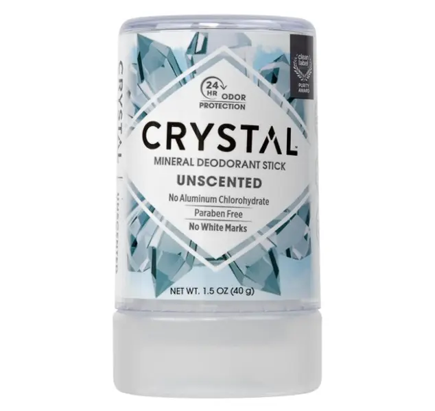 Crystal Mineral Deodorant Stick - Travel-Size, 1.5 oz