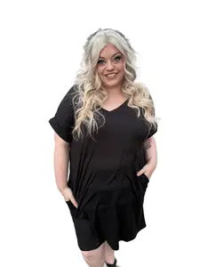 Midnight Tee Shirt Dress