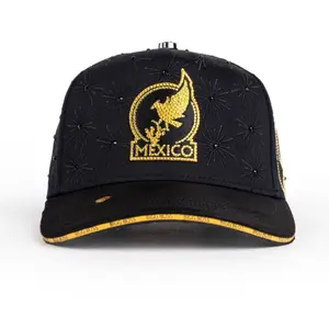 Cap “Seleccion Mexico”, Black/Yellow, With special box, BiggBoss
