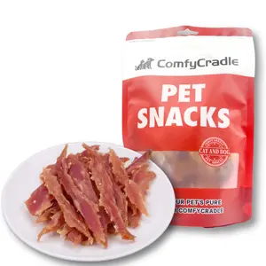 2-Pack(2 x 200g/7.05oz) Duck Jerky Dog Treats For Small, Medium, Large Dog, Made With Real Pure Duck - Healthy, Easily Digestible, Dog Chews Long Lasting, And High Protein, Low Fat, Perfect Training Reward Snack For Dogs