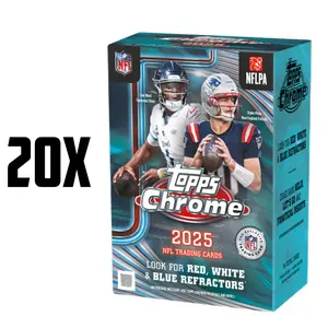 Break #6401 (20x) 2025 Topps Chrome Blaster Boxes