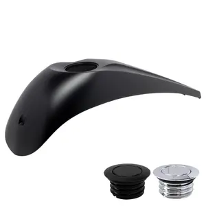 Unpainted Low Profile Tank Topper™️ Dash Console for Harley-Davidson® Touring '08-'25