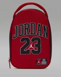 Nike Air Jordan Jersey 23 Zip Insulated Lunch Bag Box University Red