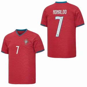 2026 Portugal Fans Red Soccer Jersey, Comfortable and Breathable Lightweight