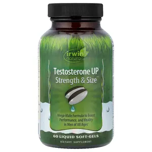 Irwin Naturals Testosterone UP Strength & Size™, 60 Liquid Softgels