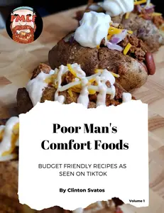 Poorman's Comfort Food Vol. 1 - SIGNED - Special Edition @clintonsvatos