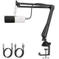 TD510 Mic with Boom Arm White