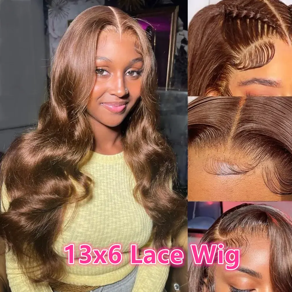 13x6 body wave lace wig-4#