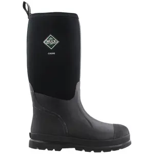 Muck Boot Mens Chore Tall 16 Inch Waterproof Soft Toe  Work/Duty - Black