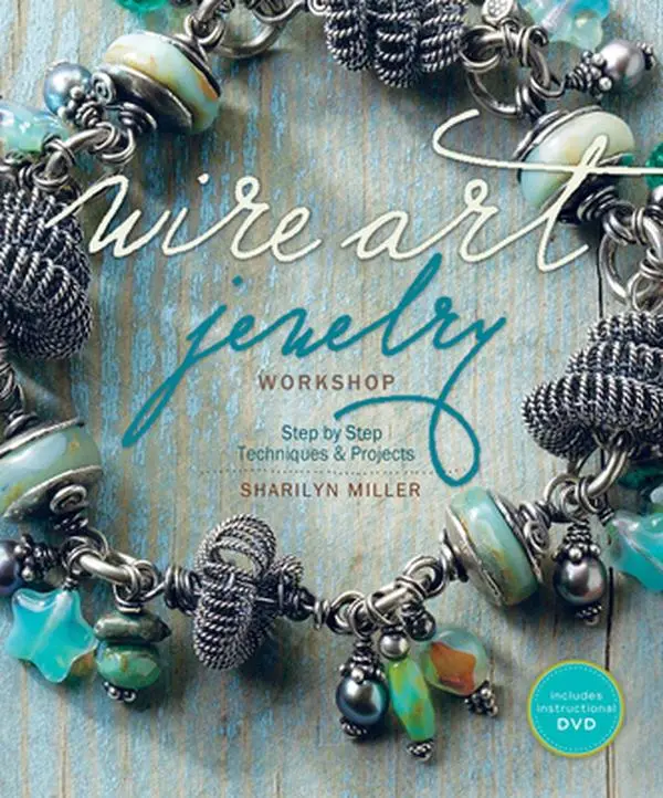 Used Soft Covers Book - Wire Art Jewelry Workshop: Step-By-Step Jewelry Making Techniques & Projects (Copper Wire Focus) - Includes Instructional DVD by Sharilyn Miller (Interweave Press, English Paperback), With Instructional Dvd