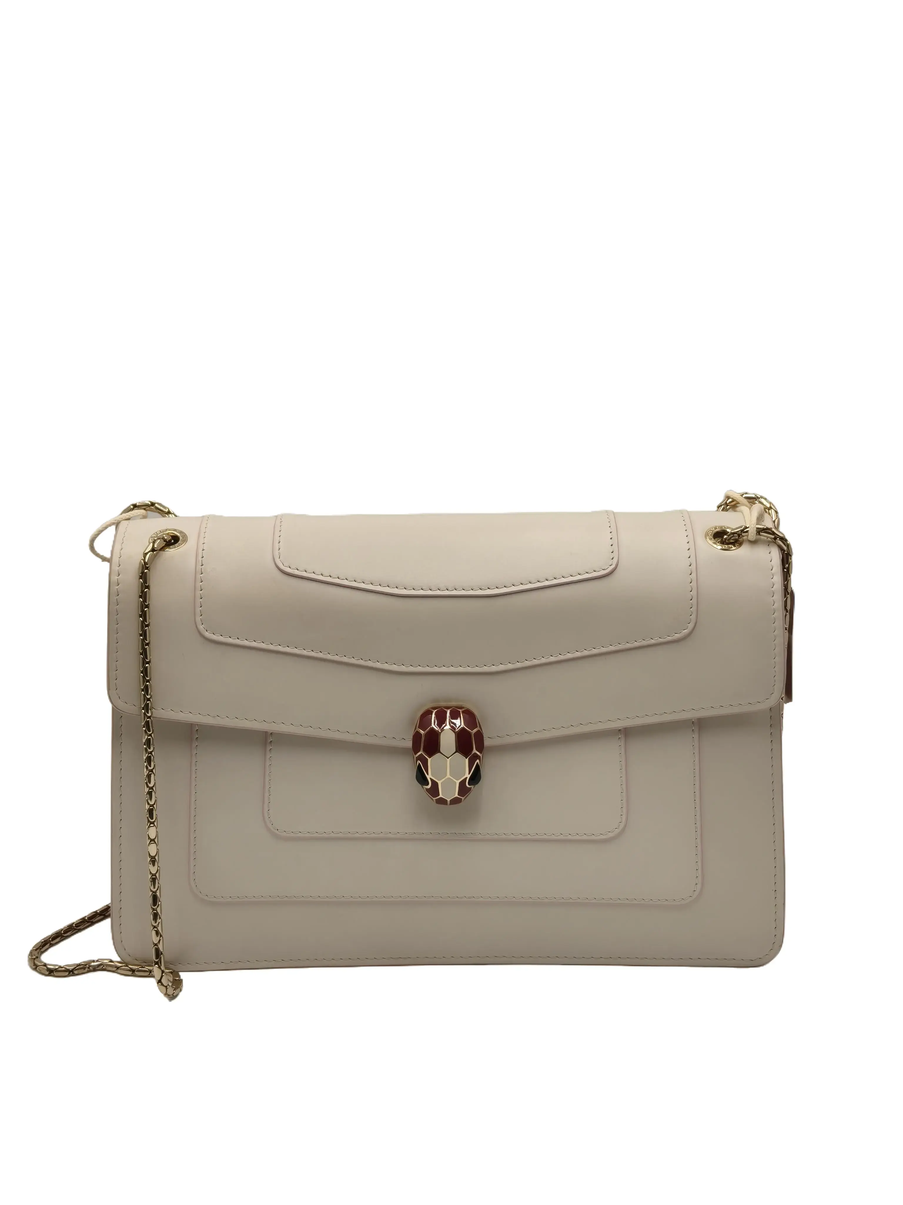 Pre-owned Bvlgari Serpenti Forever cowhide